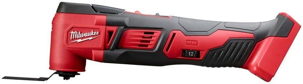 2626-20 M18 18V Lithium Ion Cordless 18,000 OPM Orbiting Multi Tool with Woodcutting Blades and Sanding Pad with Sheets Included (Battery Not Included, Power Tool Only)