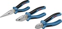 Three-Part Pliers Set (Combination Pliers, Needle-Nose Pliers and Side Cutters, with L-BOXX Inlay)