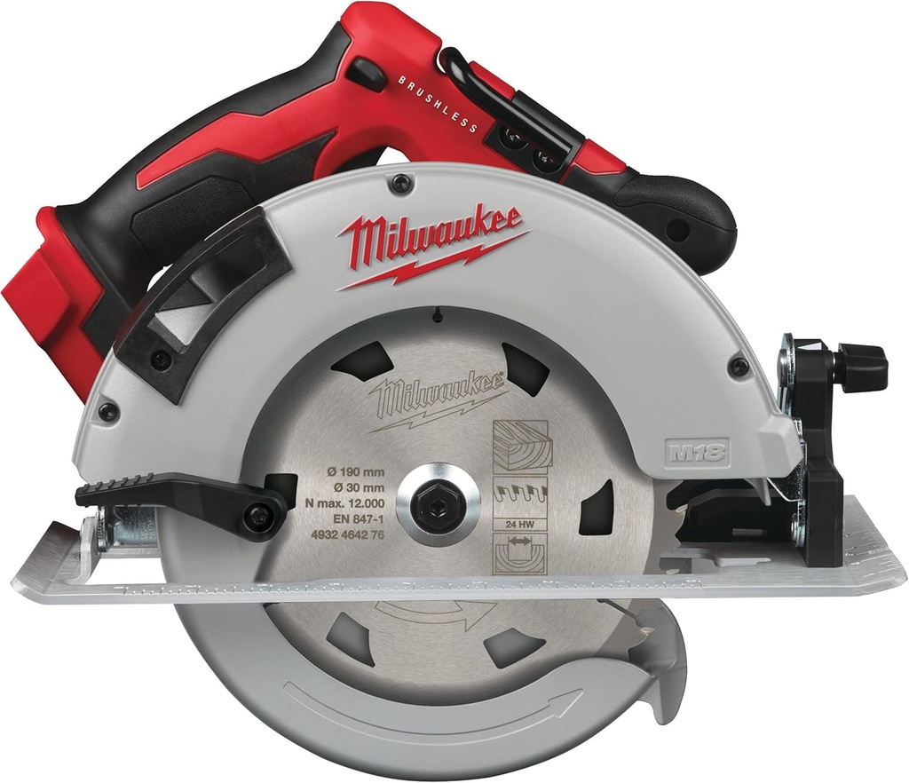 M18 CCS55 Circular Saw, 18.0V, without Battery or Charger, 18V, Color Red