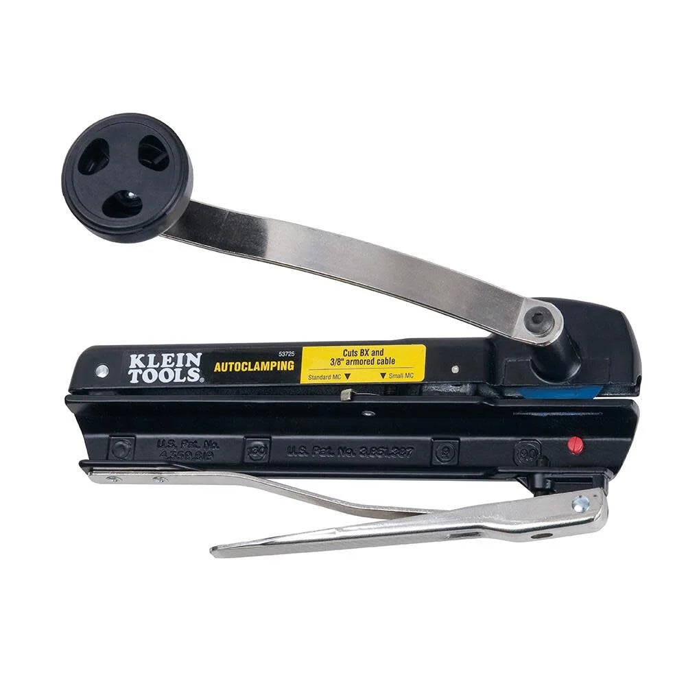 Klein Tools 7.25 In. L Black BX Armor Cable Cutter