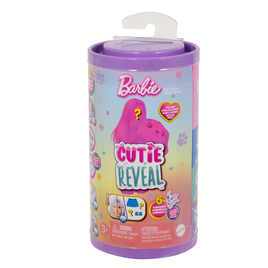 Barbie Chelsea Cutie Reveal Color Dream Series Small Doll & Accessories (Styles May Vary)