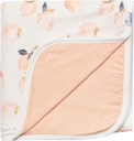 Copper Pearl Three-Layer Baby Blanket: Soft Baby Quilts for Boys and Girls | Breathable, Cozy, Toddler Blanket | Baby Quilt for Newborns | 46X46 Premium Polyester/Rayon | Caroline