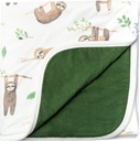 Copper Pearl Three-Layer Baby Blanket: Soft Baby Quilts for Boys and Girls | Breathable, Cozy, Toddler Blanket | Baby Quilt for Newborns | 46X46 Premium Polyester/Rayon | Noah
