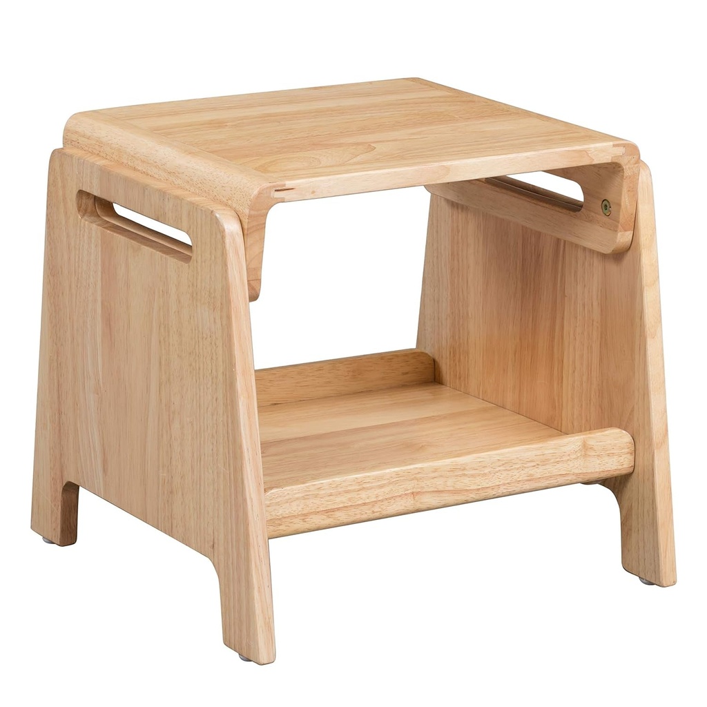 Ecr4Kids Sit or Step Stool, Kids Furniture, Natural