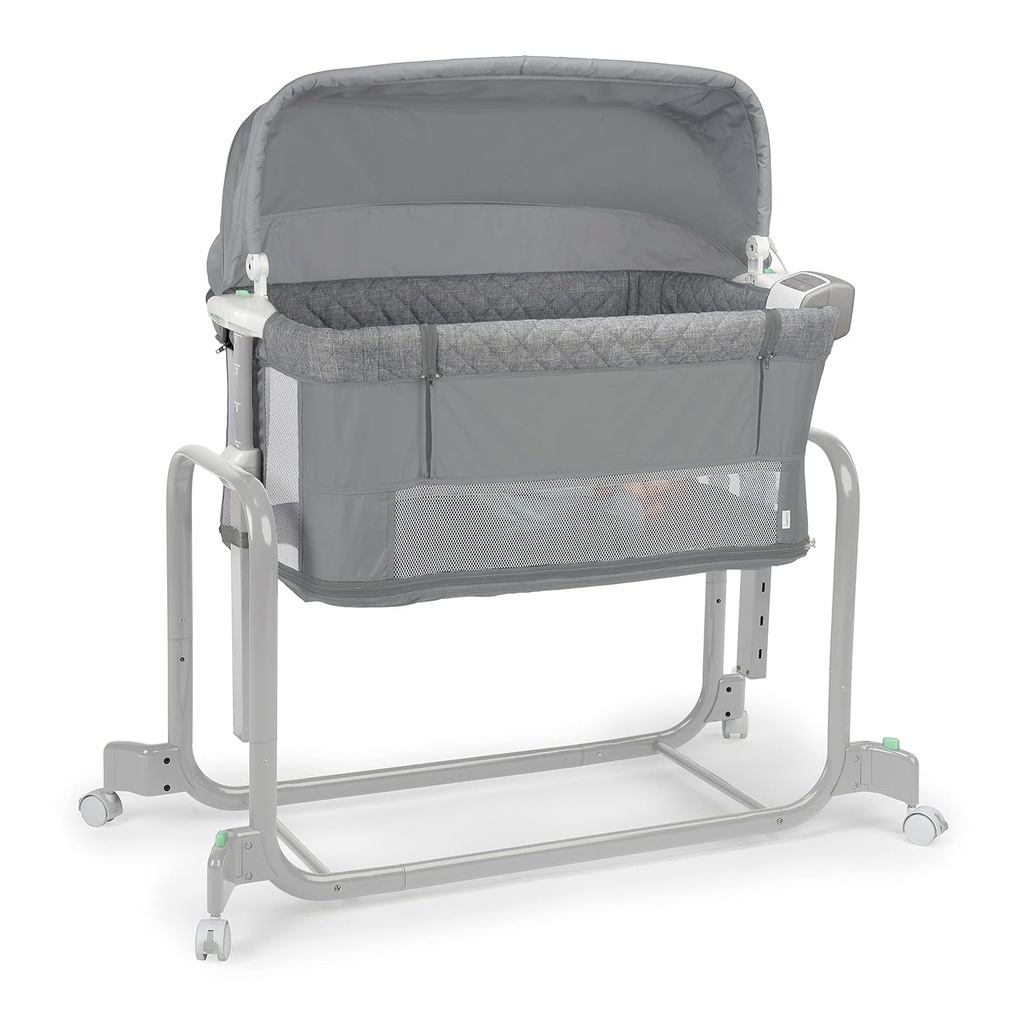Ingenuity Dream Hero Starlight 3-In-1 Co-Sleeping Bassinet and Crib - Lume (Grey), Unisex, Newborn to 12 Months