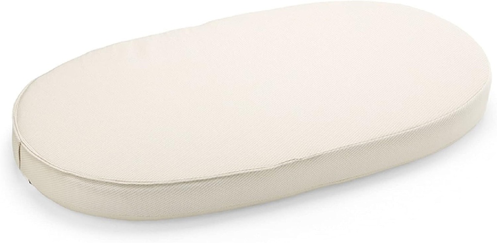 Stokke Sleepi Mattress with Organic Cover by Colgate, White - Foam Crib Mattress with Infant Support & Safety Features - Compatible Sleepi Crib/Bed