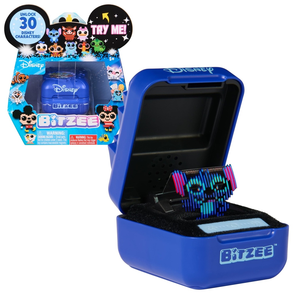 Bitzee, Disney Interactive Toy with 30 Digital Characters, Reacts to Swipes, Tilts & Taps