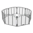 Evenflo Versatile Play Space Adjustable Play Area, Plastic, 8-Panel (Cool Gray)