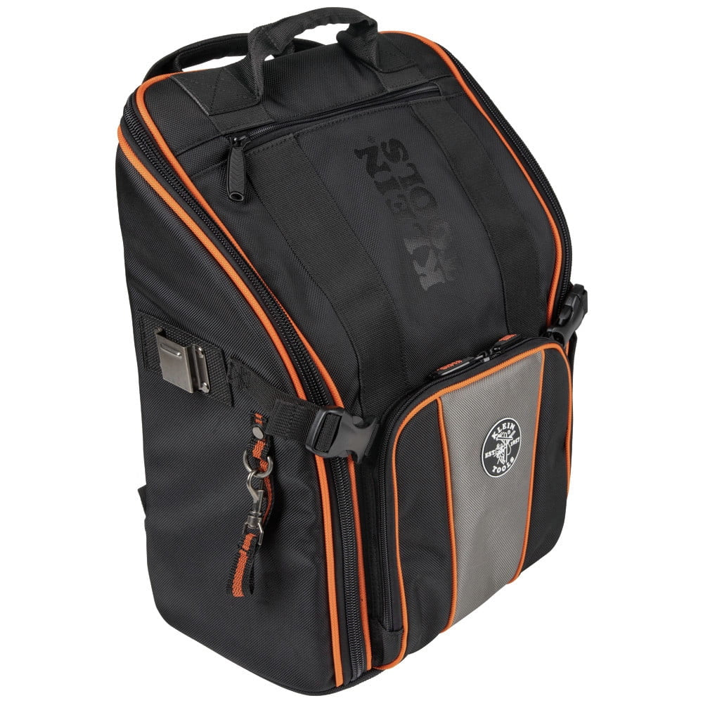 Klein Tools 55482 Tradesman Pro Tool Station 17.25 In. Tool Bag Backpack