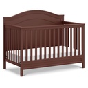Davinci Charlie 4-In-1 Convertible Crib in Crimson, Greenguard Gold Certified