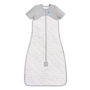 Love to Dream Organic Baby Sleep Bag (6-18 Mo), Super Soft Temp Regulating Sleeping Sack, 1.0TOG All Seasons Wearable Blanket, White