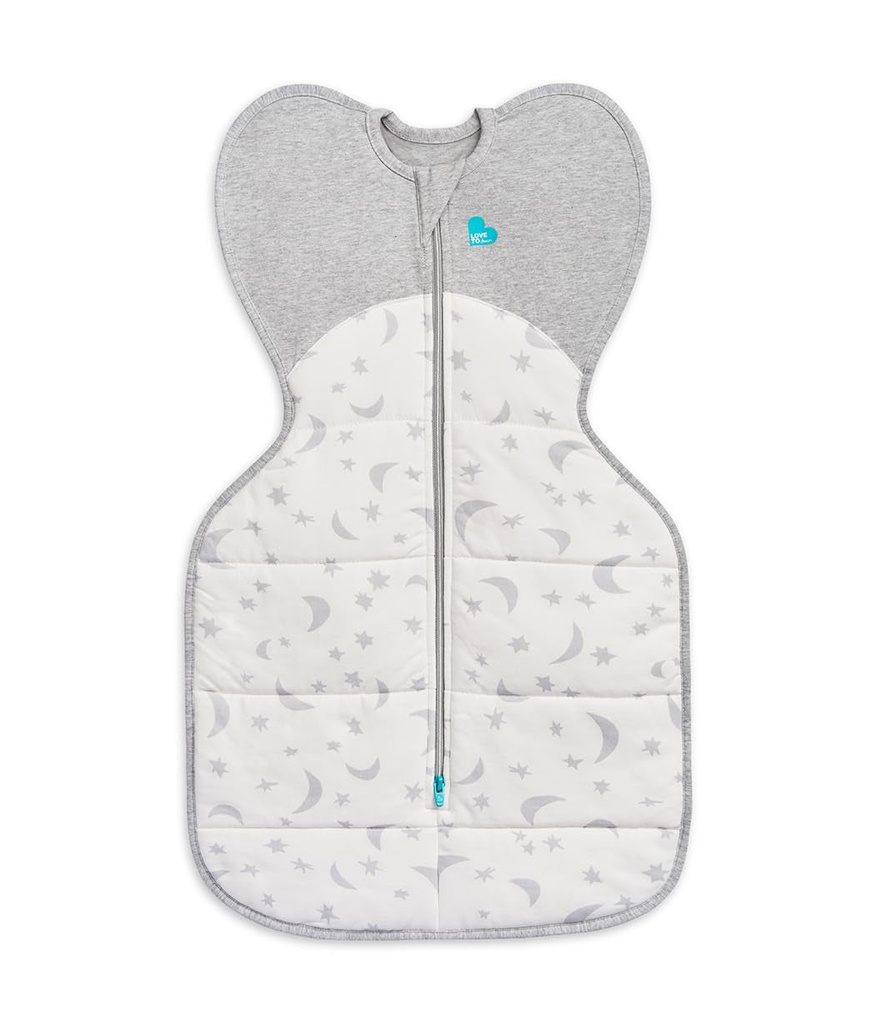Love to Dream Swaddle up Extra Warm 3.5 TOG, White, Medium, 13-19 Lbs, Dramatically Better Sleep, Allow Baby to Sleep in Preferred Arms up Position for Self-Soothing, Snug Fit Calms Startle Reflex
