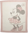 Barefoot Dreams Cozychic Vintage Minnie Mouse Baby Blanket Dusty Rose Multi One Size