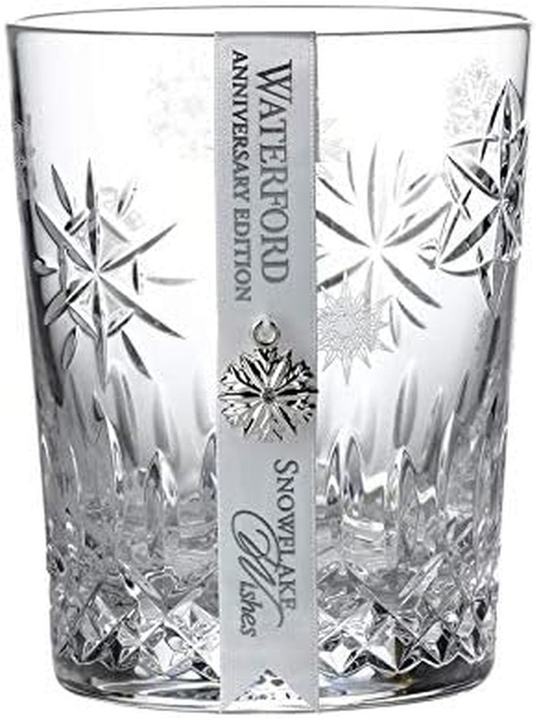 Waterford 2020 Snowflake Wishes Love Anniversary Edition Double Old Fashioned Glass