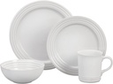 Le Creuset Stoneware Dinnerware Set, 16 Pc., White