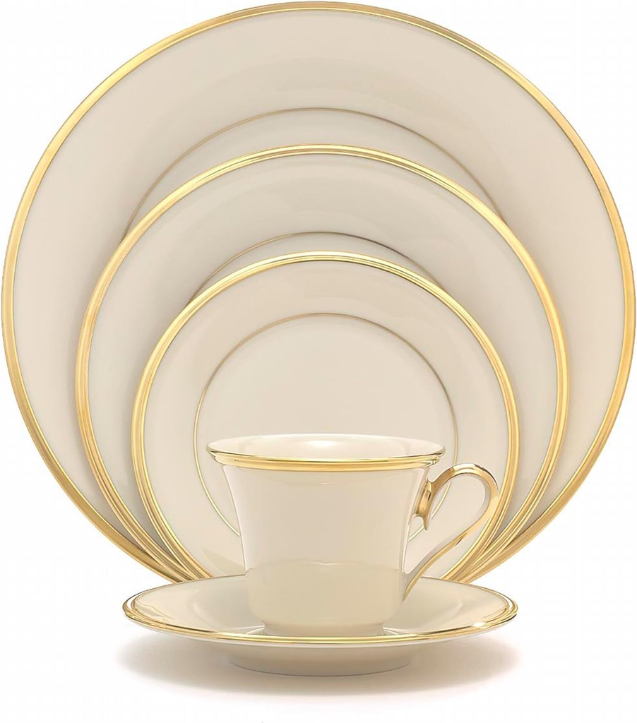 Lenox Eternal 5-Piece Place Setting, Ivory