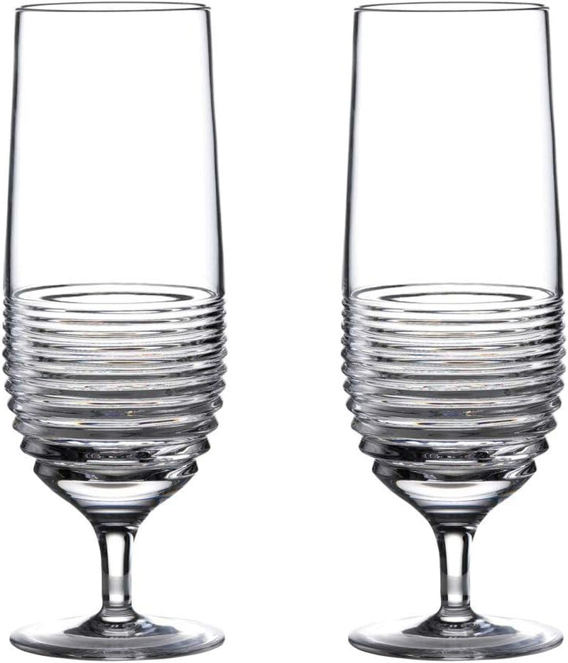 Waterford Mixology Circon, Set of 2 Hurricane Glass, 14 Oz, Clear