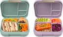 Bentgo® Modern Leak-Resistant Lunch Box, 2 Pack (Orchid/Mint Green)
