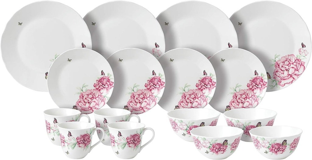 Royal Albert Miranda Kerr Everyday Friendship 16-Piece Dining Set, Multi