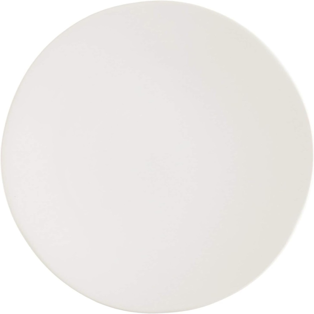 Fortessa Vitraluxe Dinnerware Heirloom Salad Plate, 8-Inch, Set of 4, Linen