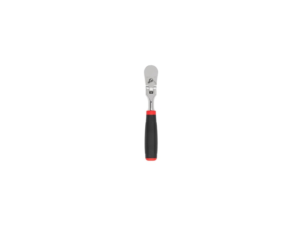 TEKTON 1/4 Inch Drive X 6 Inch Flex Head Comfort Grip Ratchet | SRH22006