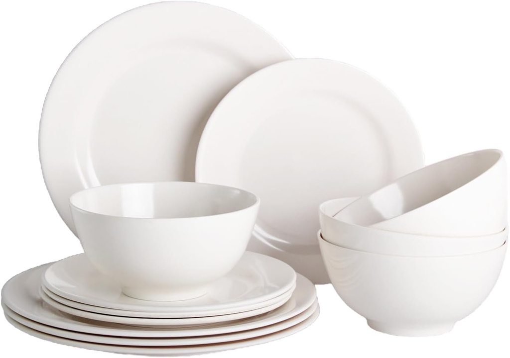 Melamine Dinnerware Sets(White)