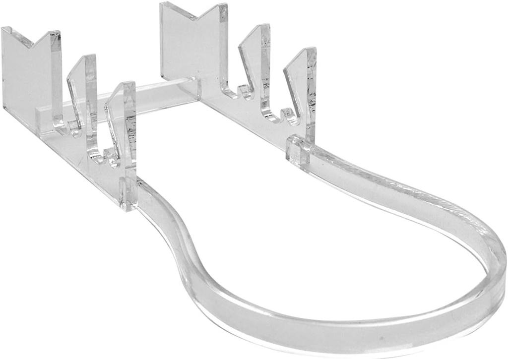 Clear Acrylic 4 Piece Dinnerware/China/Place Setting Display Stand (Item #770)