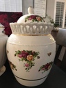 Royal Albert Old Country Roses round Cookie Jar