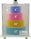 CAKESAFE Reusable Mini Cake Transporter, Clear Plastic Cake Carrier (14" W X 16" H)