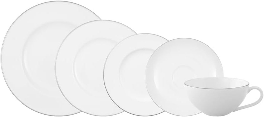 Villeroy & Boch Anmut Platinum No. 1 5 Piece Place Setting