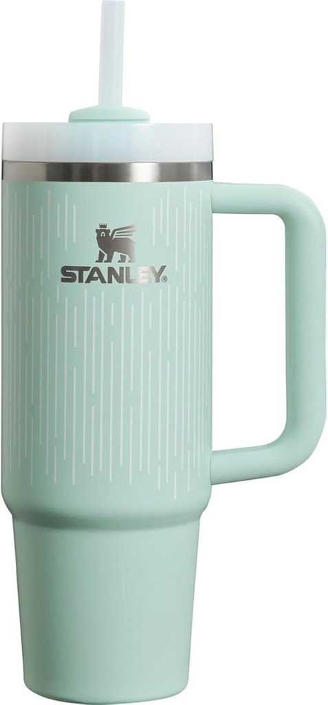 STANLEY the Clean Slate Quencher H2.0 Flowstate™ Tumbler | 30 OZ, Soft Rain Mint