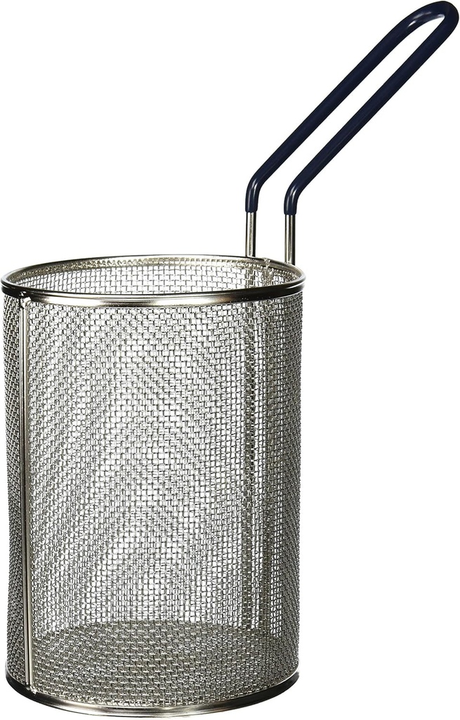 Tablecraft round Pasta Basket, 5-1/4 by 7-Inch, Stainless Steel