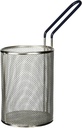 Tablecraft round Pasta Basket, 5-1/4 by 7-Inch, Stainless Steel