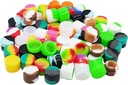 2Ml Silicone Wax Containers Concentrate Non-Stick Jars Multi-Use (500)