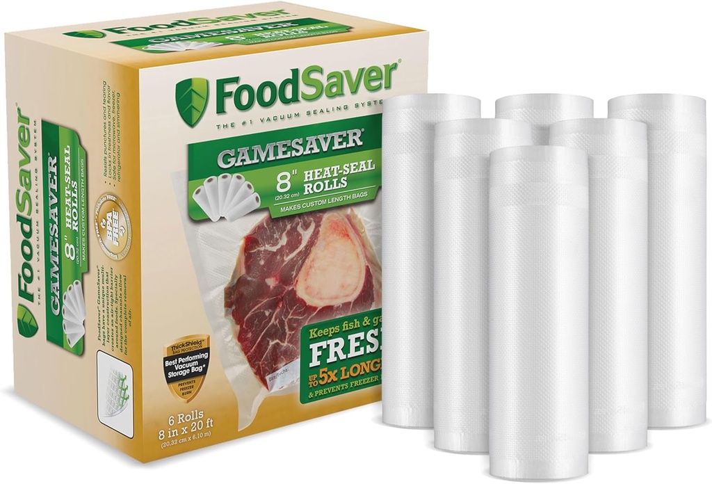 Foodsaver Gamesaver Vacuum Sealer Bags