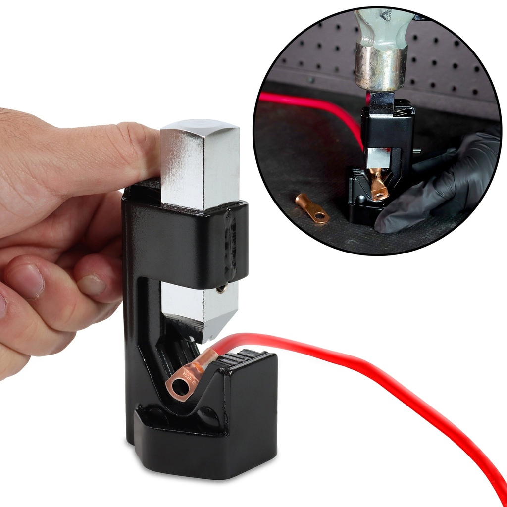 ABN Hammer Crimper - Lug Crimper Tool, Cable Crimping Tool Wire Crimper Tool