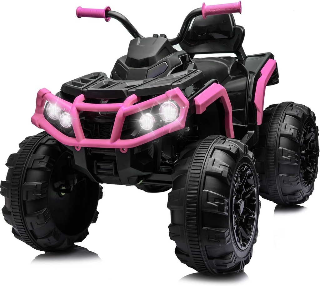Kids ATV 4 Wheeler, 24V Electric ATV Ride-On Toy for Big Kids W/Bluetooth, 400W