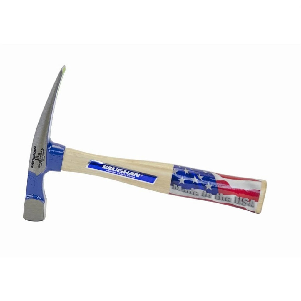 Bon 11-528 Brick Hammer - Vaughan 16 Ounce Wood Handle