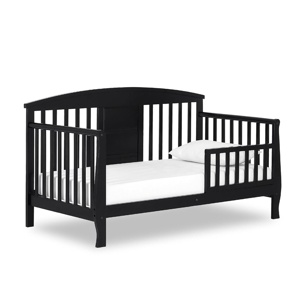 Dream on Me Dallas Toddler Day Bed, Black