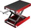 VIVOHOME Motorcycle Lift Scissor Jack Steel Wide Deck Hoist Crank Center Stand 1
