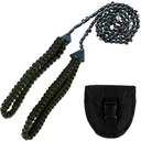 OKYMOTOR Pocket Chainsaw 36 Inch 48 Teeth/16 Teeth Camping Chain Saws with Paracord Handle Folding Hand Chain Saw Portable Handheld Survival Chain Saw for Wood Cutting Camping Hiking
