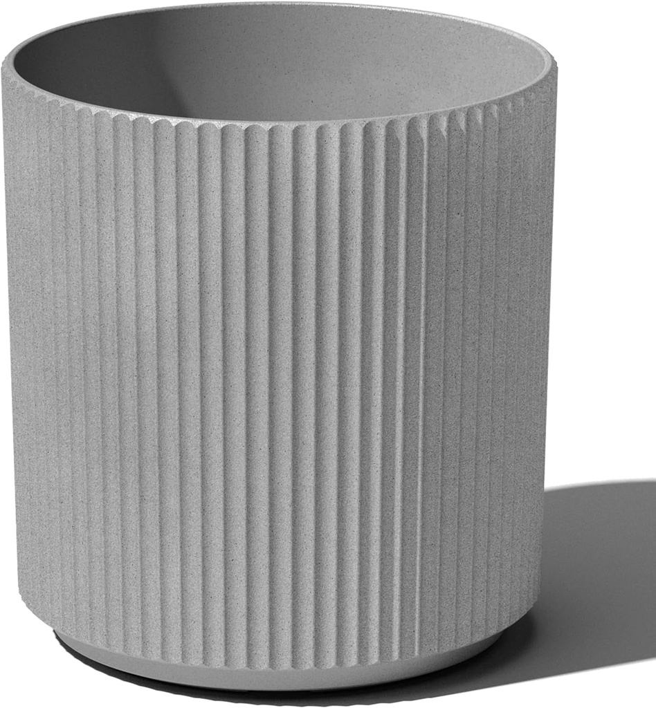 20 Inch Veradek Mason Series Demi Planter - Large round Planter for Indoor or Ou