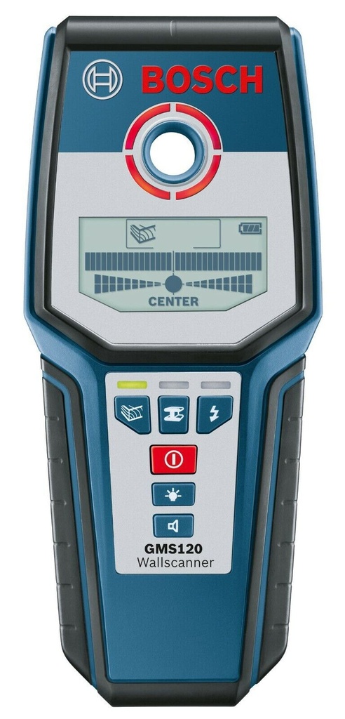 Bosch GMS120 Digital Multi Detector Wall Stud & Metal Finder Scanner *New*