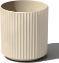 12 Inch Veradek Demi Series round Planter for Porch, Patio, Backyard | Durable P