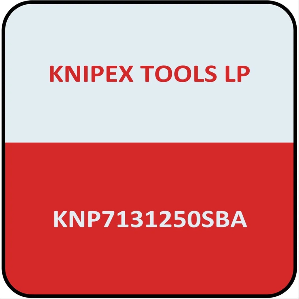 KNIPEX Carded 10" Cobolt Bolt Cutter W/ Notched Blade