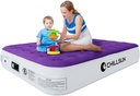 CHILLSUN Queen Air Mattress with Built in Pump,Elevated Durable Inflatable Mattr
