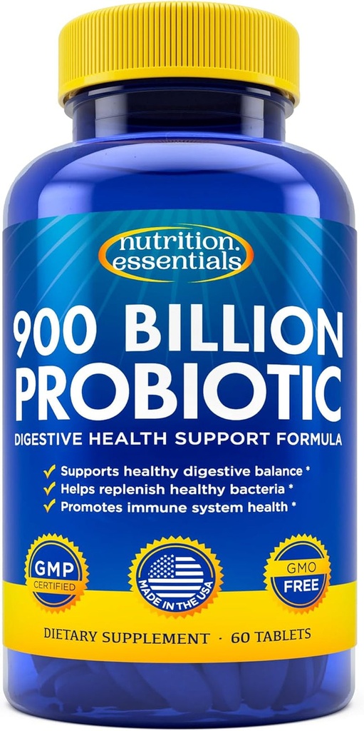 Probiotics for Women and Men with Lactase Enzyme 60 Count