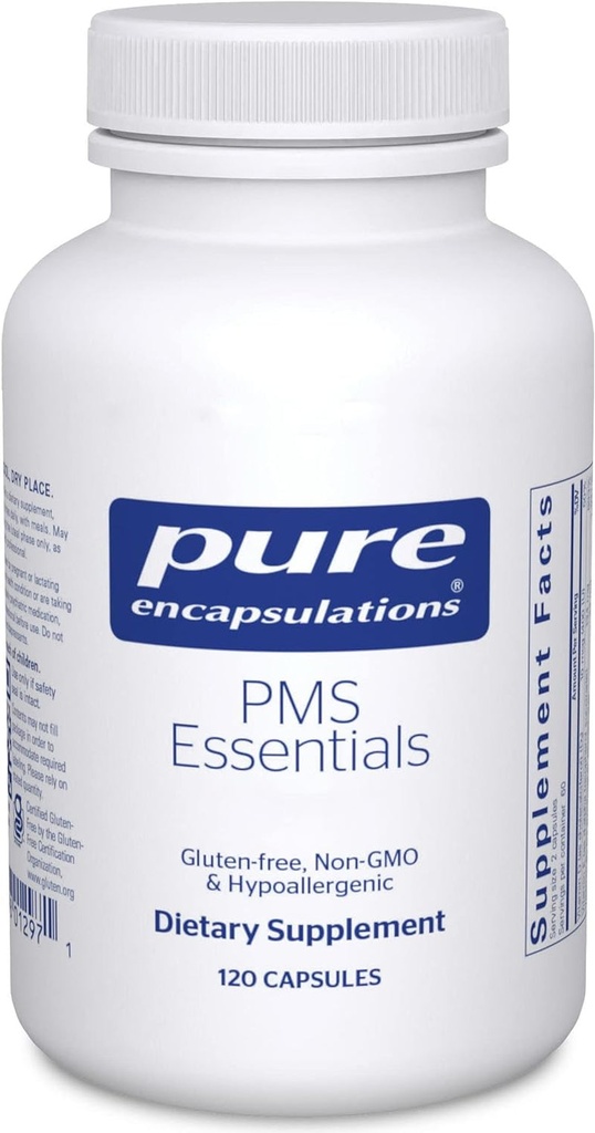 Pure Encapsulations PMS Essentials | Hypoallergenic Supplement Supports Menstrua