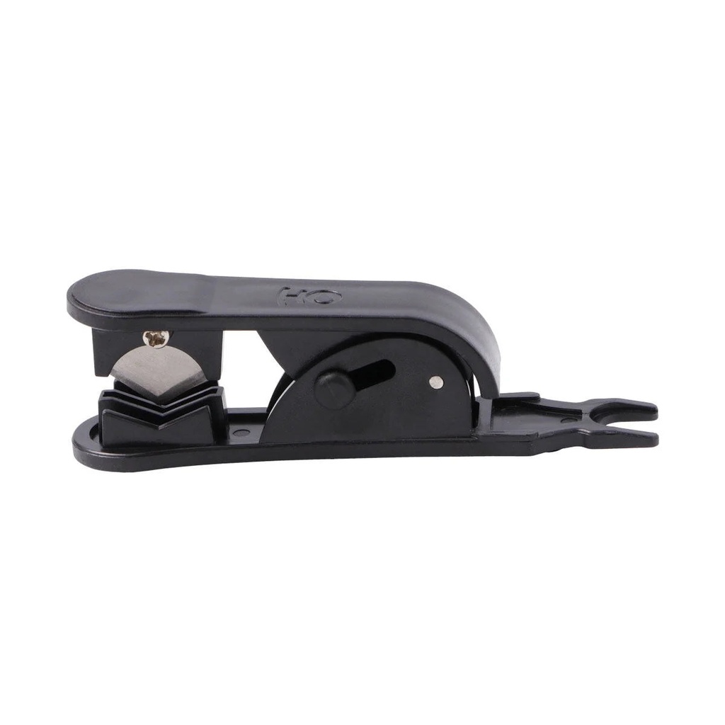 Pipe Tube Cutter PE Silicone Plastic Tube Pipe Hose Cutter (Black)