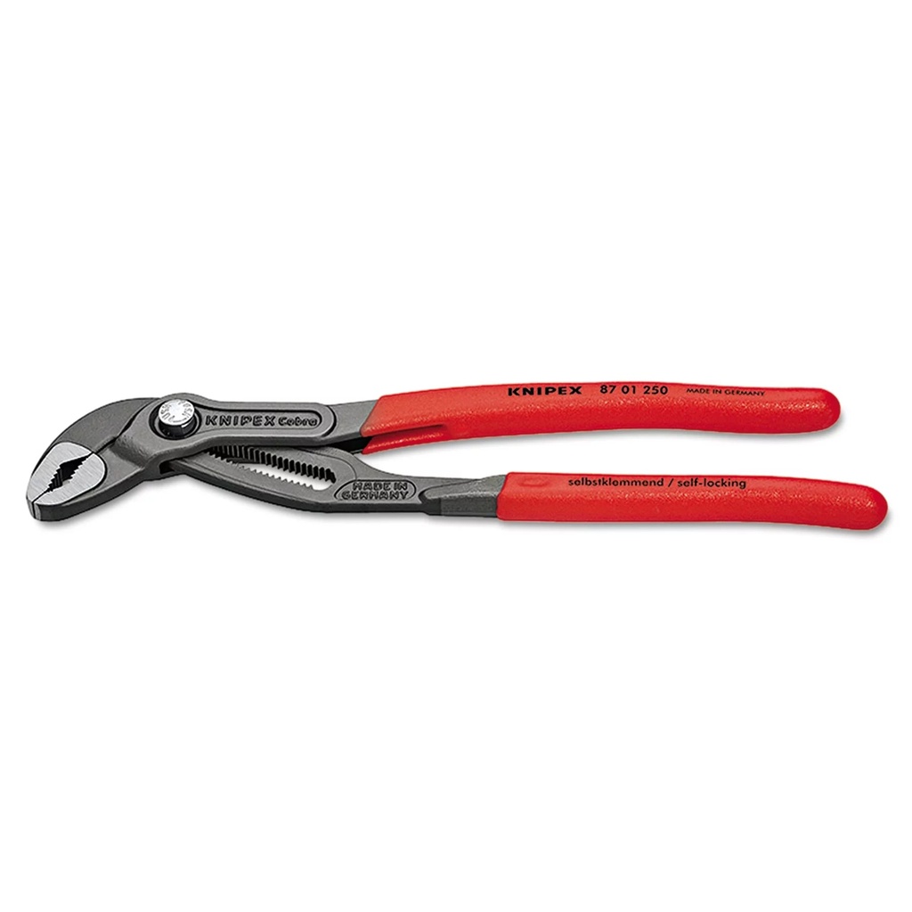 KNIPEX Cobra Hightech Water Pump Pliers, 9.84" Tool Length, 2" Jaw Capacity